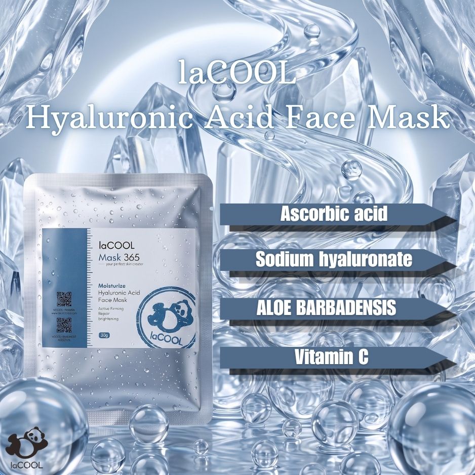 (M02)秒速補水面膜 Hyaluronic Acid Face Mask 30g x 5塊 (1盒)