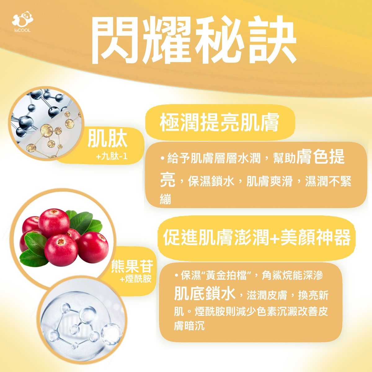 ⭐閃耀提亮精華液30ml⭐【美白 修護 保護細胞 淡斑 均勻膚抗皺 撫平細紋】❗