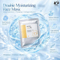 (M16)鎖水彈潤保濕小分子面膜 Double Moisturizing Face Mask (with Small Molecular) 30g x 5塊 (1盒)
