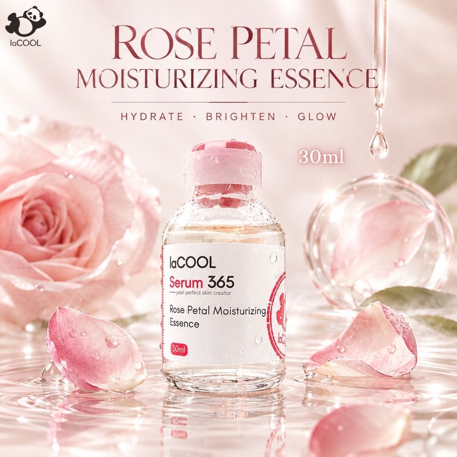 Rose petal moisturizing essence